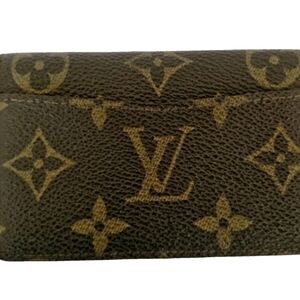 Louis Vuitton Porte Cartes Pass Vertical Monogram Card Case